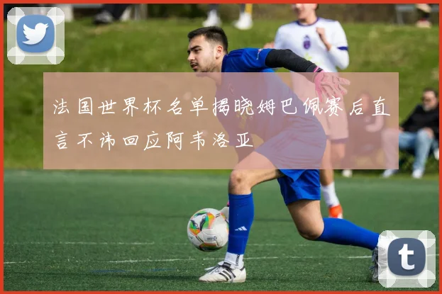 法国世界杯名单揭晓姆巴佩赛后直言不讳回应阿韦洛亚